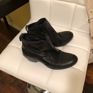 Born leather ankle boots.